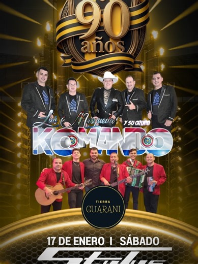 Este Sábado 17 de enero - 90 años del Club Guaraní de Limpio