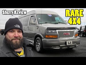 The ULTIMATE 4X4 Road Trip Van? A Very Rare 2019 GMC Savana | Sherry Review