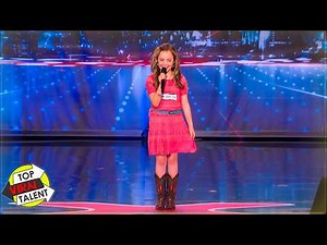 She's 11. She Wears Her Cowboy Boots. But Her Voice Sounds Even Better!