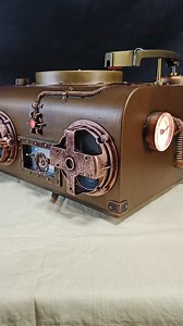 Discover the unique blend of vintage and modern with my Steampunk Record Player featuring Bluetooth connectivity. This custom-built device uses salvaged parts like a turntable, electric fan, computer speaker, PVC pipes, and an air gauge to create a one-of-a-kind music experience. Perfect for anyone interested in DIY audio gear and steampunk-inspired design. Electronics repair, restoration, and DIY tutorials. Find step-by-step guides to fix and restore your electronic devices. Subscribe for top r