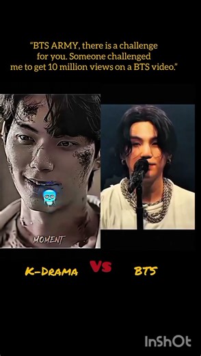 BTS vs K-Drama 💜 Who is More Powerful? ⚡#bts #ytshorts