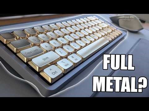 Awekeys Air All-Metal Low Profile Keycaps - The Sound Difference Is Wild