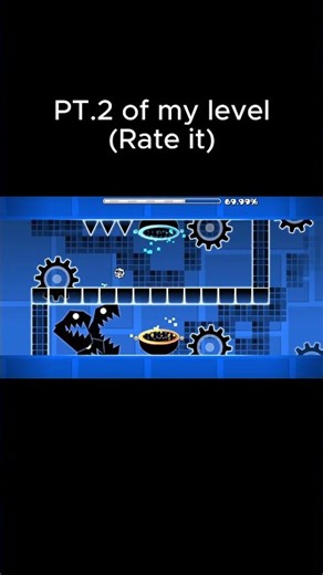 MAKING A LEVEL #geometrydash #gd #level #building