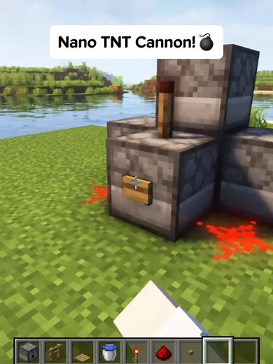 How to Build a TNT Cannon in Minecraft