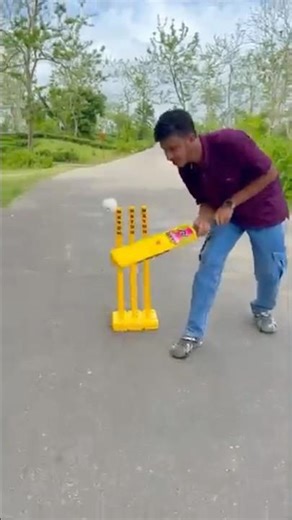New Yellow Cricket Set Unboxing and testing