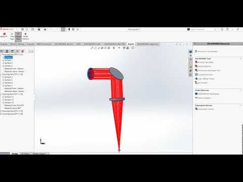 How to do Optical Design in Solidworks