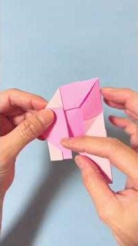 可愛いサンタさん🎄を折りました✨ #折り紙 #origami #papercraft #tutorial #diy