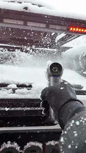 Snow blower ❄️💨 #jeep #jeepgladiator #snow #winter #snowstorm #snowblowing #snowblow #wolfbox #offroad #turbofan #blower #howto #diy #4x4offroad #4x4 | arctic.mojave