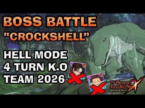 Fast Kill "CROCKSHELL" Hell + Panduan | Update Team Terbaru 2026 - 7DSGC