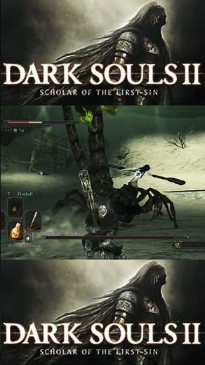 Dark Souls 2 Sotfs Scorpioness Najka Battle Begins with fireball.#darksouls2 #sotfs #scorpion