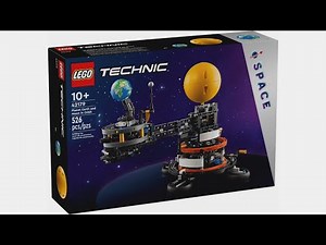 LEGO Technic 42179 Planet Earth and Moon in Orbit LEGO Speed Build Review