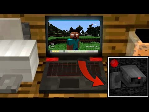 A fully working CCTV camera for Minecraft