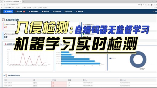 基于自编码器模型实现的网络流量实时检测系统