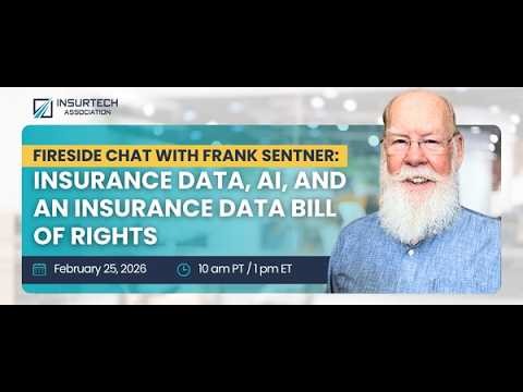 Fireside Chat with Frank Sentner: Insurance Data, AI, and an Insurance Data Bill of Rights