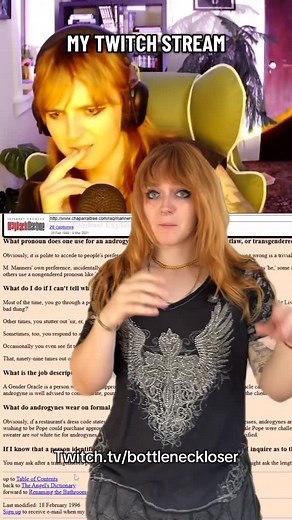 I love talking about theory like this it’s so fun, let me know if you guys have any other places like this to check out for a stream it was so fun!! Also don’t forget to check into my streams :3 • • • • • • • #trans #transgender #transition #hrt #lgbt #lgbtq #queer #lesbian #gay #bisexual #nonbinary #labels | Sabre // bottleneckloser