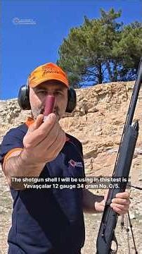Yavaşçalar (YAF) 34 Gr 0/5 No Av Fişeği Hız Testi & Shotgun Shell Muzzle Velocity Test #hunting