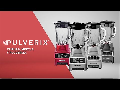 Licuadora BLACK+DECKER® Pulverix Digital, 700 Watts y 6 cuchillas. Tritura y pulveriza.