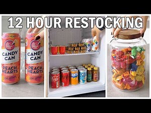 12 Hours Of Restocking/Organizing/Cleaning ASMR Videos To Fall Asleep To