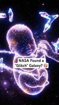 NASA Found a "Glitch" Galaxy? 🚫 #JWST #SimulationTheory #SpaceMystery