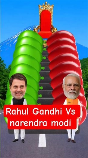 narendra modi vs Rahul Gandhi || राहुल गांधी vs मोदी #shorts #cartoon