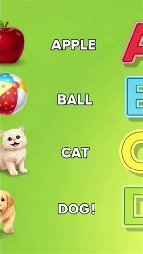 ABCD Animation for Kids |