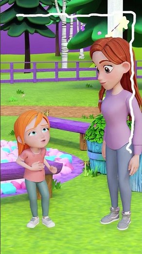 BARBiE CAMP!! Adley & Jenny explore the camp and find a campfire for s’mores and some tents! #shorts