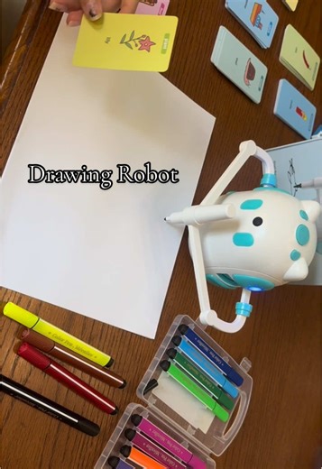 The Smart Drawing Robot makes learning to draw fun and easy for kids (and adults too!). Just pick a picture, and it’ll guide you step-by-step — from simple shapes to full masterpieces. #drawingrobot #drawingforkids #stemtoys #toysforkids #tiktokshopblackfriday