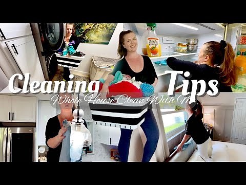 20 Cleaning Tips For The Home / How To Get Motivated To Clean / Cleaning Motivation Clean With Me