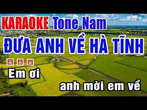 Đưa Anh Về Hà Tĩnh Karaoke Tone Nam Mới Nhất 2026 - Nhạc Sống Thanh Ngân