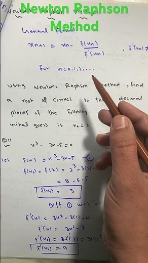 Class 12 Math FBiSE | Newtons Raphson Method | Sir Zakria Ayaz