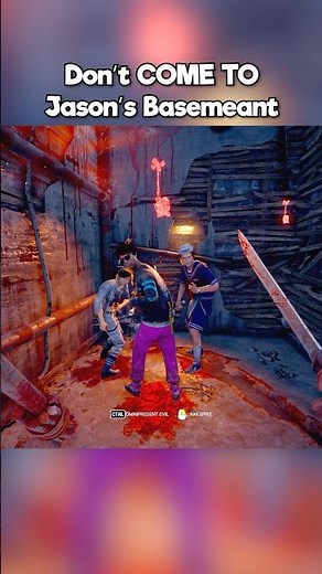 Don't COME TO Jason's Basemeant #dbd #dbdshorts #deadbydaylight #dbdclips #shorts