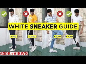 4 BEST White Sneakers for Men | White Shoes for Men | BeYourBest Fashion Hindi by San Kalra