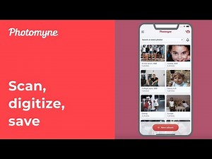 Scan, digitize, save