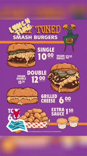 Simple but so good! #burger #lasvegas #thinblueline #tatertots #lunch @staytunedburgers