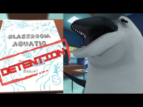 YOU'RE SENDING ME TO DETENTION? | Aquatic Classroom