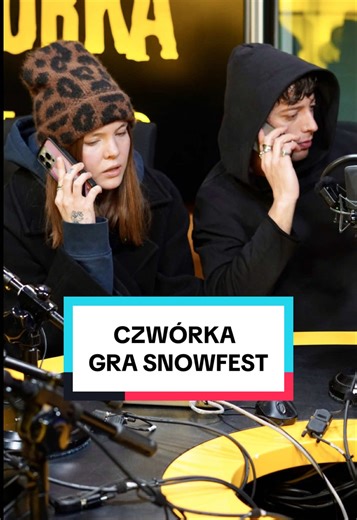 Czwórka gra SnowFest! ❄️ W tym tygodniu codziennie po 10:00 przygotowujemy Was na to, co w weekend zaoferuje Wam największy zimowy festiwal w Polsce. 😎 Podczas specjalnej audycji przybliżymy Wam muzyczne sylwetki tegorocznych artystów. 🎶 Do słuchania zapraszają Norbert Borzym, Dominika Płonka, naked relaxing, Bartek Czarkowski i Del-M. 👋 #czwórka #muzyka #radio