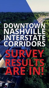 Nashville, thank you for sharing your top concerns with us! 🗣️ Your feedback will help shape the future of the Downtown Nashville Interstate Corridors.🏙️ A summary of the Downtown Nashville Interstate Corridors survey is now available on our website. Visit https://bit.ly/Nash-PEL-Study for more. #myTDOT | myTDOT