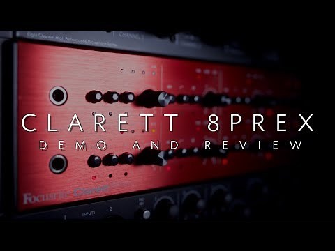Focusrite Clarett 8PreX | Demo and Review w/ Orlando Drummer