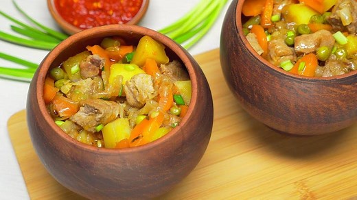 Мясо в горшочках с картошкой: пошаговый рецепт сытного блюда