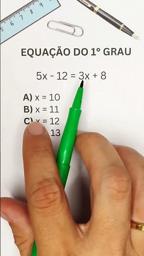 How to solve a first-degree equation? #mathematics #firstdegreeequation