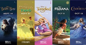 Your Favorite Disney Princess Movies Return to AMC Theaters This Fall | Chip and Company