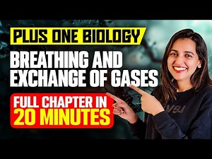 Plus One | Biology | Breathing And Exchange Of Gases | Full Chapter in 20 Minutes | Exam Winner