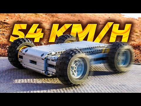How Fast Can a Lego Car Drive? Speed Comparison Part 2