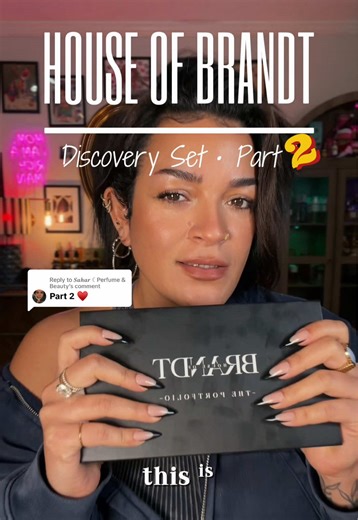 Replying to @𝑺𝒂𝒉𝒂𝒓 ☾ Perfume & Beauty Part 2 of the House of Brandt discovery set ✨ These are the ones I kept thinking about after the first wear. How they settled on skin, which ones surprised me, and the standouts after spending more time with them. This set definitely deserves a slow burn. #houseofbrandt #discoveryscent #perfumetok #fragrancereview #scentlover