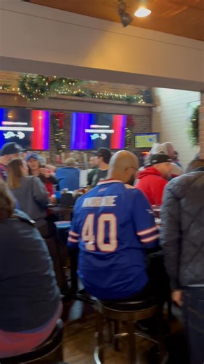 It’s packed for the Bills Backers vs. Browns Watch Party at Jeremiah's Monroe Ave. Go Bills! | Rochester, NY Buffalo Bills Backers