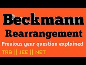 Beckmann Rearrangement reaction Mechanism
