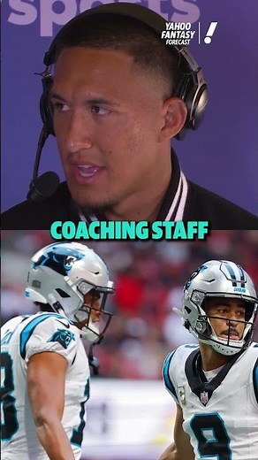 "Panthers got a GEM" - Tetairoa McMillan on his teammate Jalen Coker #fantasyfootball
