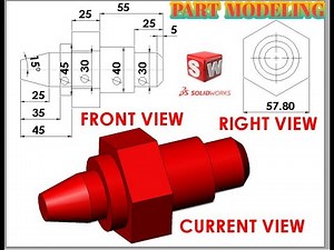 HOW TO EXTRUDE HEXAGON IN SOLIDWORKS