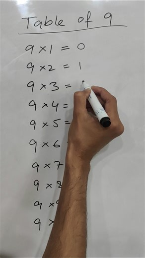 Learn Table #maths #tricks #mathstricks #learntable #education