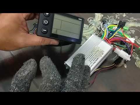 Ic điều tốc xe điện trợ lực với màn hình lcd s866